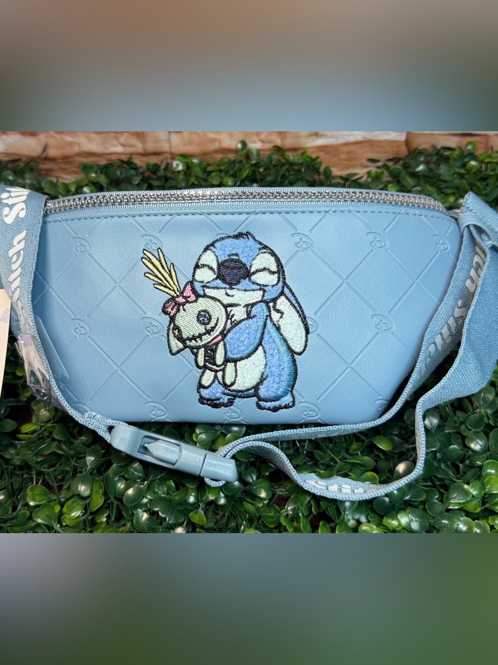 NEW DISNEY PRIMARK STITCH AND SCRUMP FANNY PACK BAG
